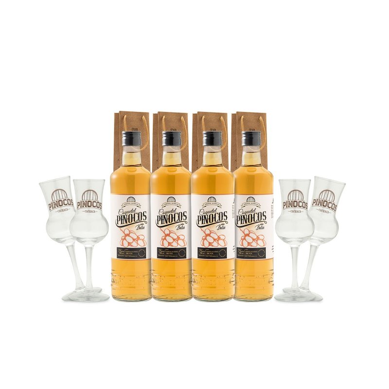 4 cachaca 4 tacas artesanal butia 700ml pinocos