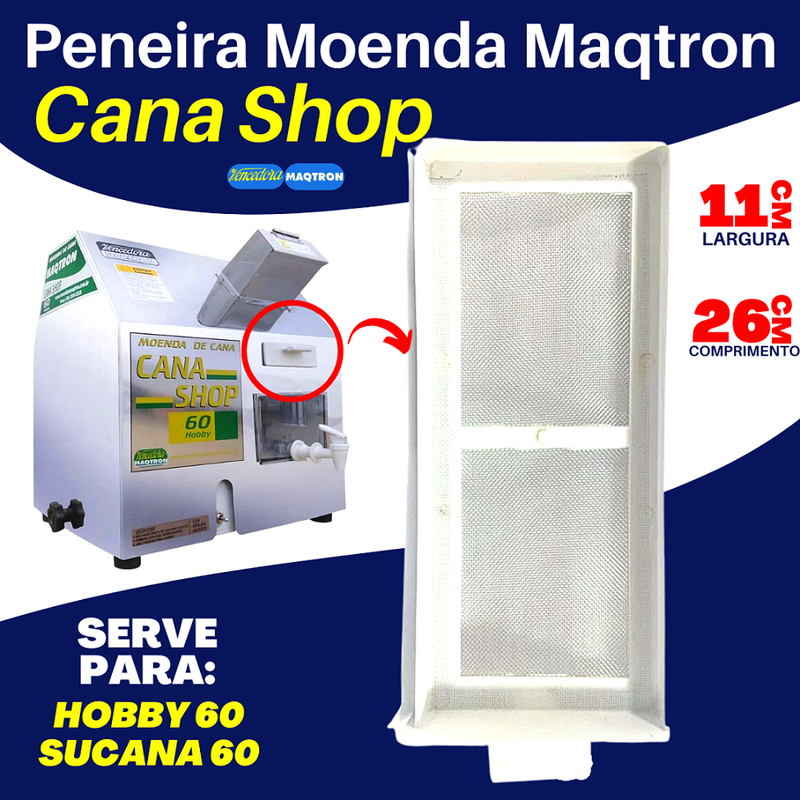 1 peneira moenda maqtron cana shop 60 hobby sucana 60
