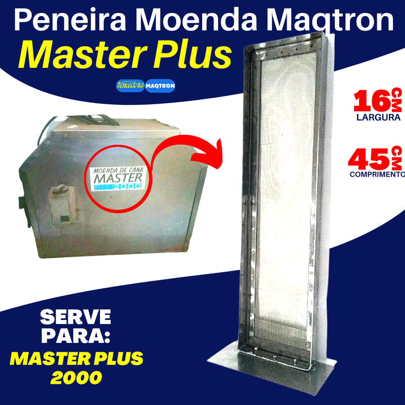 1 peneira inox moenda master plus 2000 maqtron loja pinocos