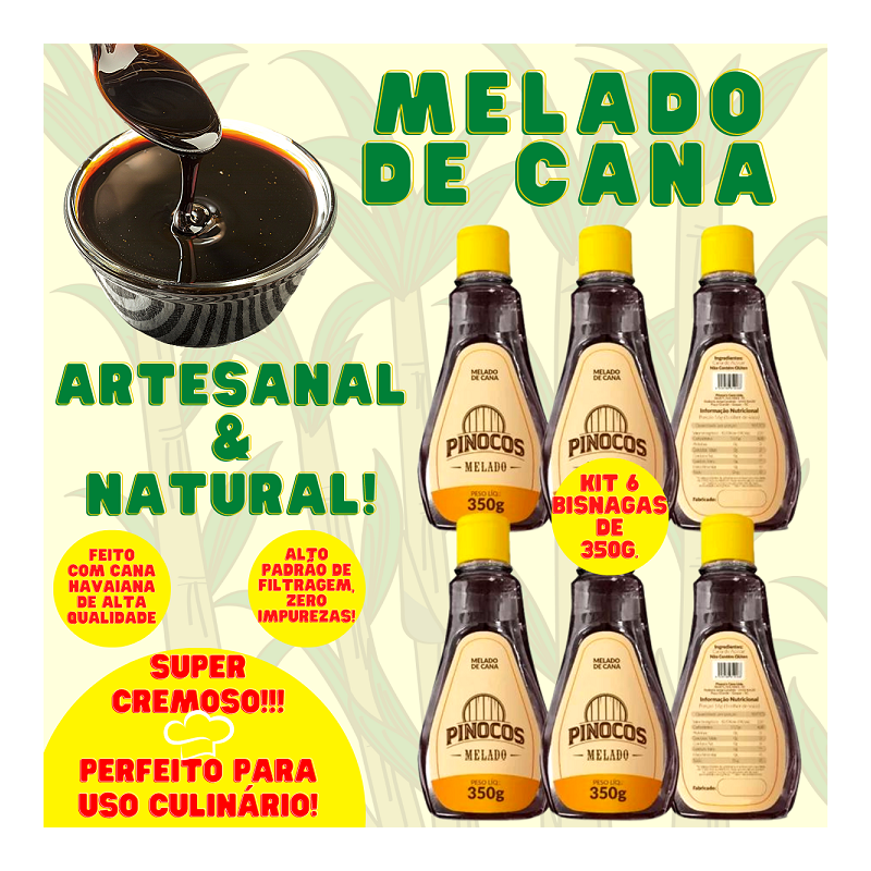 melado de cana artesanal pinocos cana artesanal bisnaga 6